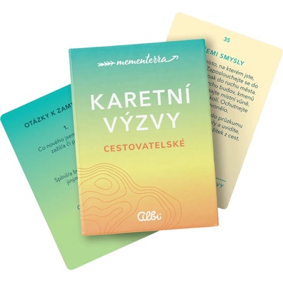 Albi Cestovateľské kartové výzvy 2. vydanie