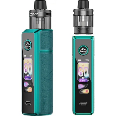 VooPoo Drag X3 Pod Kit 80W 0 mAh Lake Green