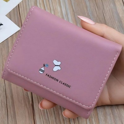 HARAHU Портмоне ox-35552 - Тъмно Розово kp35552 (ox-35552)