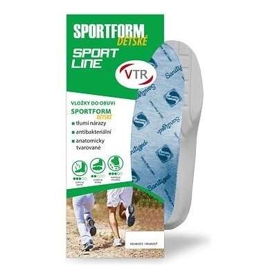 VTR Sportform anatomicky tvarované dětské vložky do bot