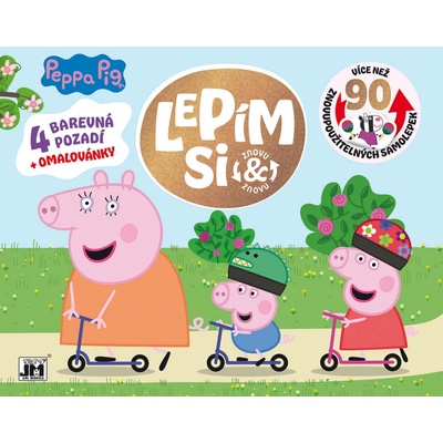 Lepím si znovu a znovu Peppa Pig