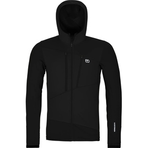 Ortovox Мъжко вълнено яке Ortovox Fleece Grid Hoody Fleece jacket - Black Raven - размер XXL (005-5246-0915)