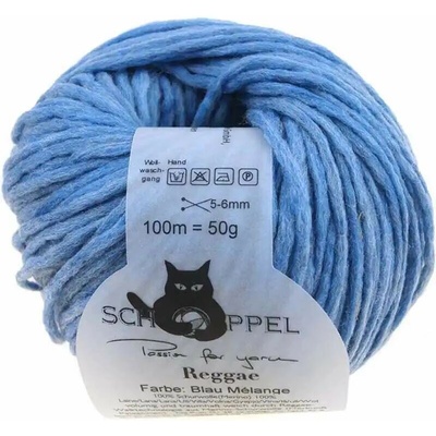 Schoppel Wolle Reggae 4201 M Blau melange