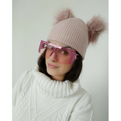 Made in Italia dámska zimná čiapka Saskia pink