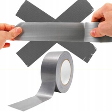 KREDO lepící páska stříbrná Duct Tape 48 mm x 50 m