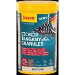 Sera Cichlid Tanganyika Granules - основна храна за месоядни цихлиди, 135 г