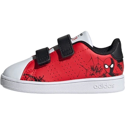 ADIDAS x Marvel Spider-Man Advantage Shoes Red/White - 21