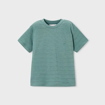 MAYORAL Тениска къс ръкав трико структура в Синьозелен цвят за мини момче Mayoral