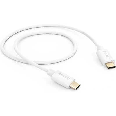 Hama 201590 USB-C 2.0 typ C-C, 1m, bílý
