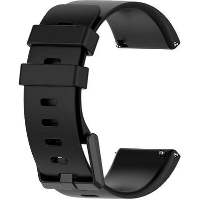 BStrap Silicone na Fitbit Versa/Versa 2 black, veľkosť L STR00151