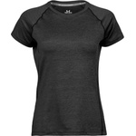 TEE JAYS tj7021 cooldry / Дамска спортна тениска - черен меланж xxl (18702116905)