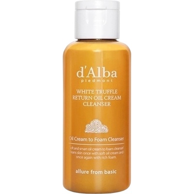 d'Alba White Truffle Return Oil Cream Cleanser - Почистващ крем-олио с бял трюфел 65мл