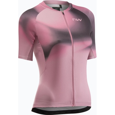 Northwave Дамска тениска за колоездене Northwave Force Evo dusty malva
