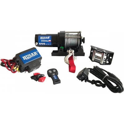 HUSARWINCH Naviják Husarwinch BST 2500, 12V, ocelové lano