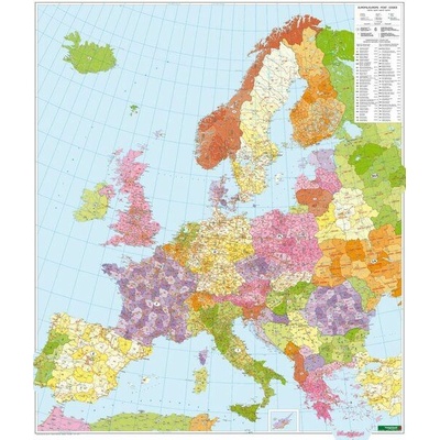 Európa PSČ 1: 3 700 000 lamino + lišta Freytag&Berndt