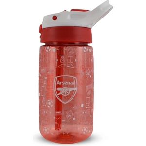 Team Kids' 480ml Plastic Football Water Bottle - Arsenal