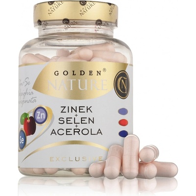 Golden Nature Zinok+Selén+Acerola 100 tabliet