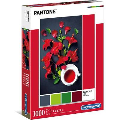 Clementoni Пъзел 1000ч pantone goji berry (1005123f)