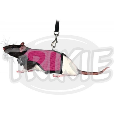 Trixie Trixie Postroj VESTA s vodítkem pro krysu