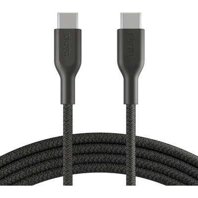 Playa by Belkin Кабел Belkin - Playa, USB-C/USB-C, braided, 1 m, черен (PMBK2004bt1MPBB)