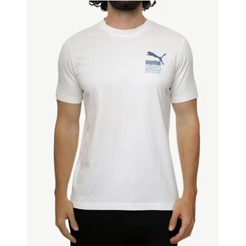 PUMA Classics Brand Love Graphic Tee White