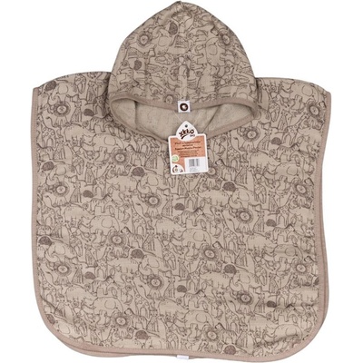 XKKO BMB Bambusové pončo Safari Atmosphere