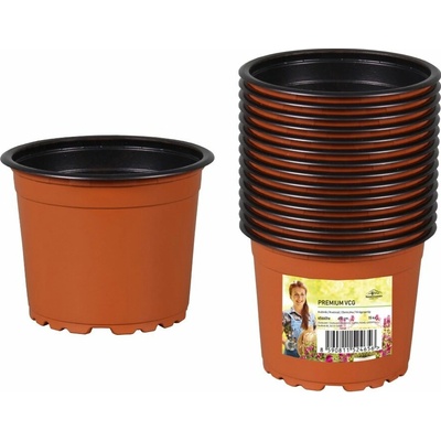 Nohel Garden kvetináč PREMIUM VCD lehčený plastový terakota 10 cm