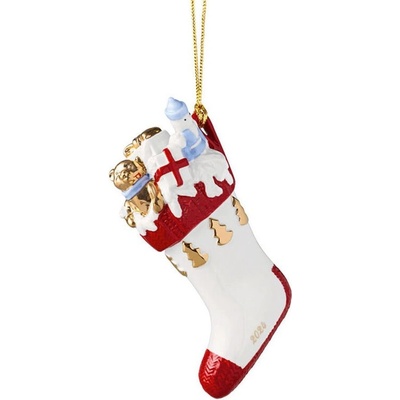 Villeroy & Boch Christmas Classic Vánoční ozdoba punčocha 10 cm