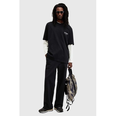 AllSaints Памучна тениска AllSaints UNDERGROUND (M071PB)