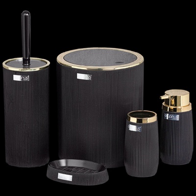 ShopJK OKY4782 5 ks černá zlatá – Zboží Mobilmania