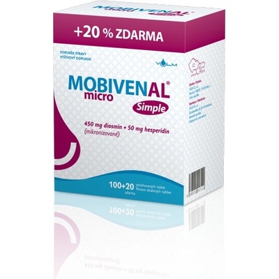 Mobivenal Micro Simple 100+20 tablet