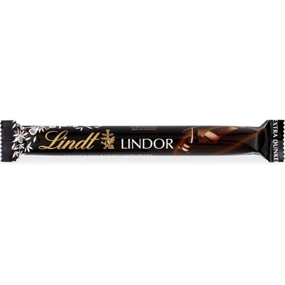 Lindt Lindor tyčinka Horká čokoláda plnená krémovou náplňou, 37g