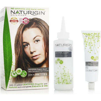 NATURIGIN Permanent Hair Colour Боя за коса 115 ml цвят Dark Blonde 5.3