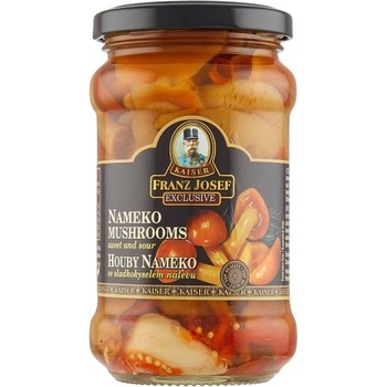 Franz Josef Kaiser Exclusive Huby nameko v korenenom sladkokyslom náleve 280 g