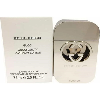 Gucci Guilty Platinum Edition toaletní voda dámská 75 ml tester