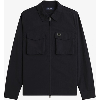 Fred Perry Fred RpstpZip Ovrsht Sn62 - Black 102