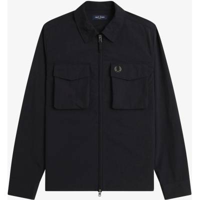 Fred Perry Fred RpstpZip Ovrsht Sn62 - Black 102