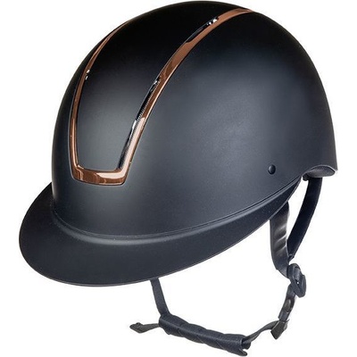 HKM Helma jezdecká Lady Shield black rosegold – Zboží Dáma