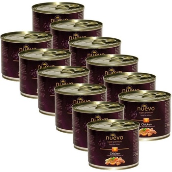 NUEVO CAT Kitten Kuracie 12 x 200 g