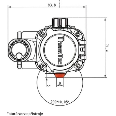 ThermVisia Oceľový adaptér na Blaser pre ThermTec Vidar Stará
