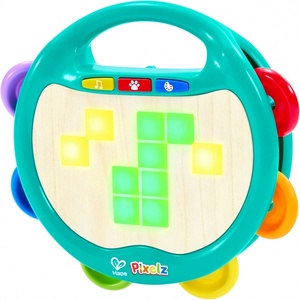 HaPe International Интерактивна играчка Hape International - Pixelz, тамбурина (H0705) - baby