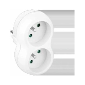 Rawlplug Elgotech Plug trimmer 2-socket with/u R-20CA
