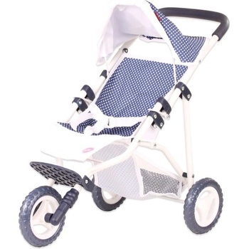 Götz спортна количка за кукли синя на точки