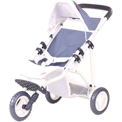 Götz спортна количка за кукли синя на точки