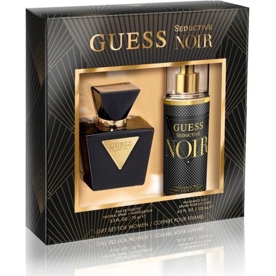 GUESS Комплект за жени Guess Seductive Noir - Тоалетна вода 75 мл + 125 мл