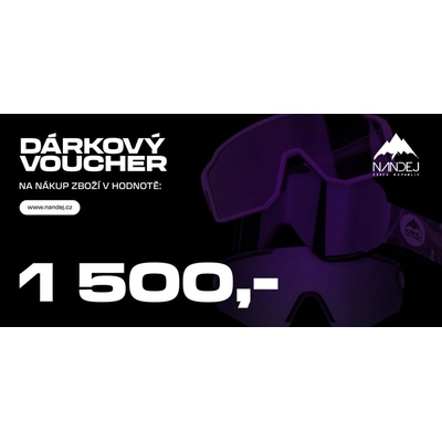 Nandej.cz Dárkový poukaz 1 500 Kč