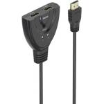 Hama 4K HDMI суич (2×1) - превключвател 2 входа към 1 изход (HAMA-205323)