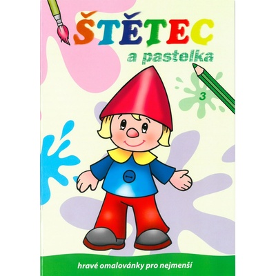 Omaľovánky Štetec a pastelka 3