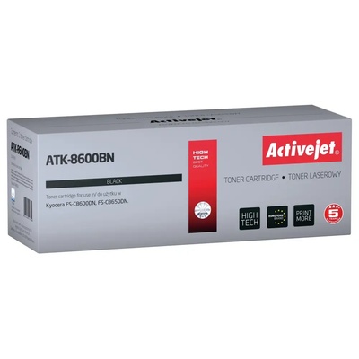 Compatible Тонер Activejet ATK-8600BN (заместител за Kyocera TK-8600K, Supreme, 30000 страници, черен) (ATK-8600BN)