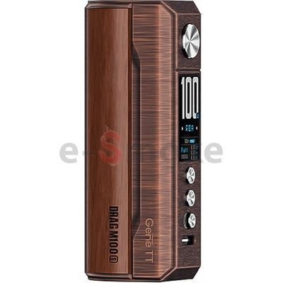 VooPoo DRAG M100S Mod 100 W Antique Brass Padauk